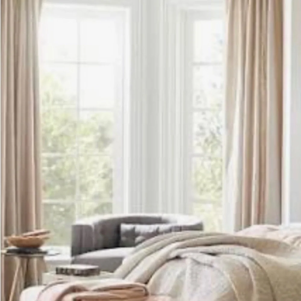 NWT Pottery Barn Belgian Flax Linen Curtains